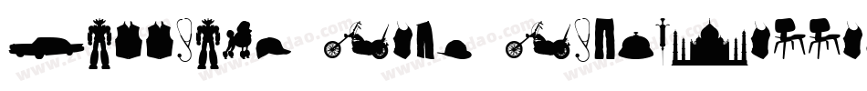 Darrians Sexy Silhouettes 3字体转换